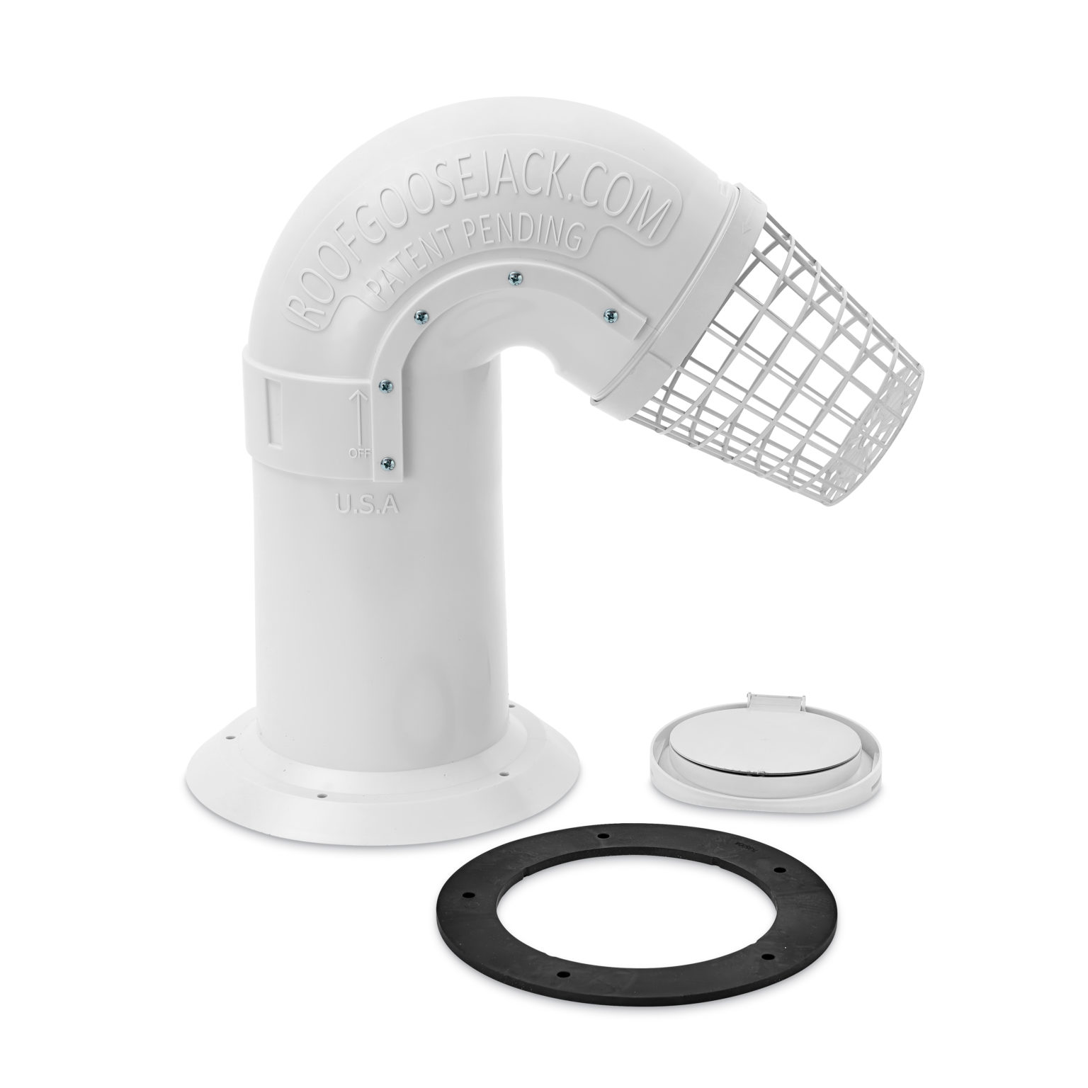 4in. Flat Roof Dryer Vent 4in. Insulated Dryer Roof Vent